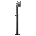 Mount-It! POS Monitor Mount for Retail Checkout & Reception Counters - Extra Tall Height Adjustable Pole with Secure Bolt-Down Base, VESA 75x75
