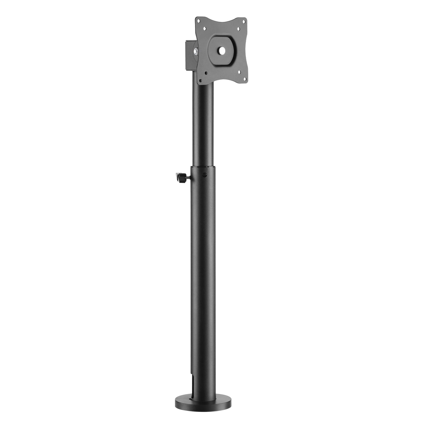 Mount-It! POS Monitor Mount for Retail Checkout & Reception Counters - Extra Tall Height Adjustable Pole with Secure Bolt-Down Base, VESA 75x75