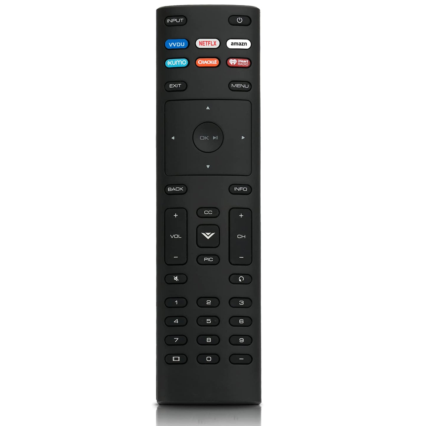 XRT136 Replace Smart TV IR Remote Control fit for VIZIO E55-E1 E32-D1 E40-D0 E48-D0 E50-E1 E49U-D1 E55-E2 E55U-D0 E60U-D3 E65-D1 E70-E3 P65-C1 P75-E1