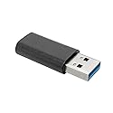 Tripp Lite Eaton USB 3.0 Adapter Converter USB-C to USB-A, Female-to-Male, 5 Gbps Data Transfer, 900mA Power Output, Backward Compatible…