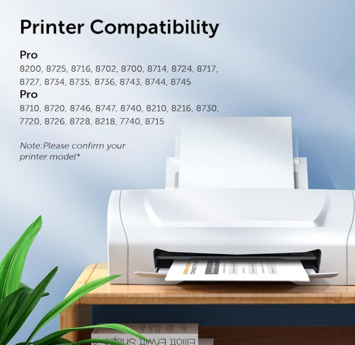 952XL Ink Cartridges Compatible for HP 952 952XL Ink Cartridges Combo Pack to use with HP OfficeJet Pro 8710 7740 8720 8715 8210 8703 8702 Printers