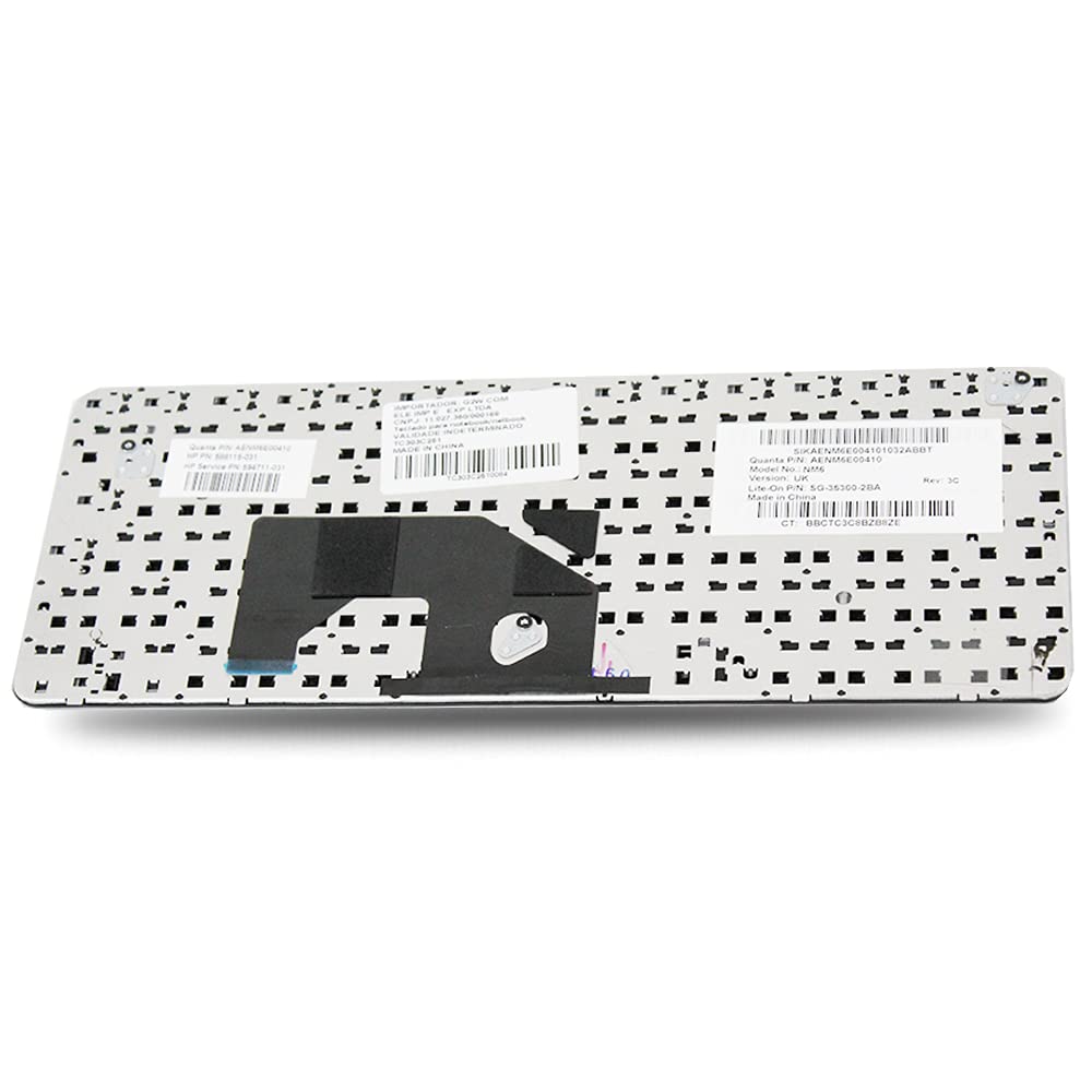 New Laptop Keyboard Replacement for HP COMPAQ Mini CQ10 110-3000 Series P/N:608769-001 HPMH-606618-001 MP-09K83US-E45 US Layout Black Color