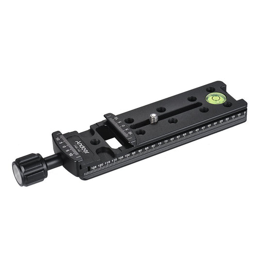 Andoer 140mm Nodal Slide Rail Quick Release Plate Clamp Adapter for Arca Swiss Photography Accessories
