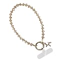 Save the Girls Clip and Go Phone Wristlet (Pink) - Hands Free Phone Wrist Strap - Multifunctional Women’s Bracelet or Necklace Holder On Strap