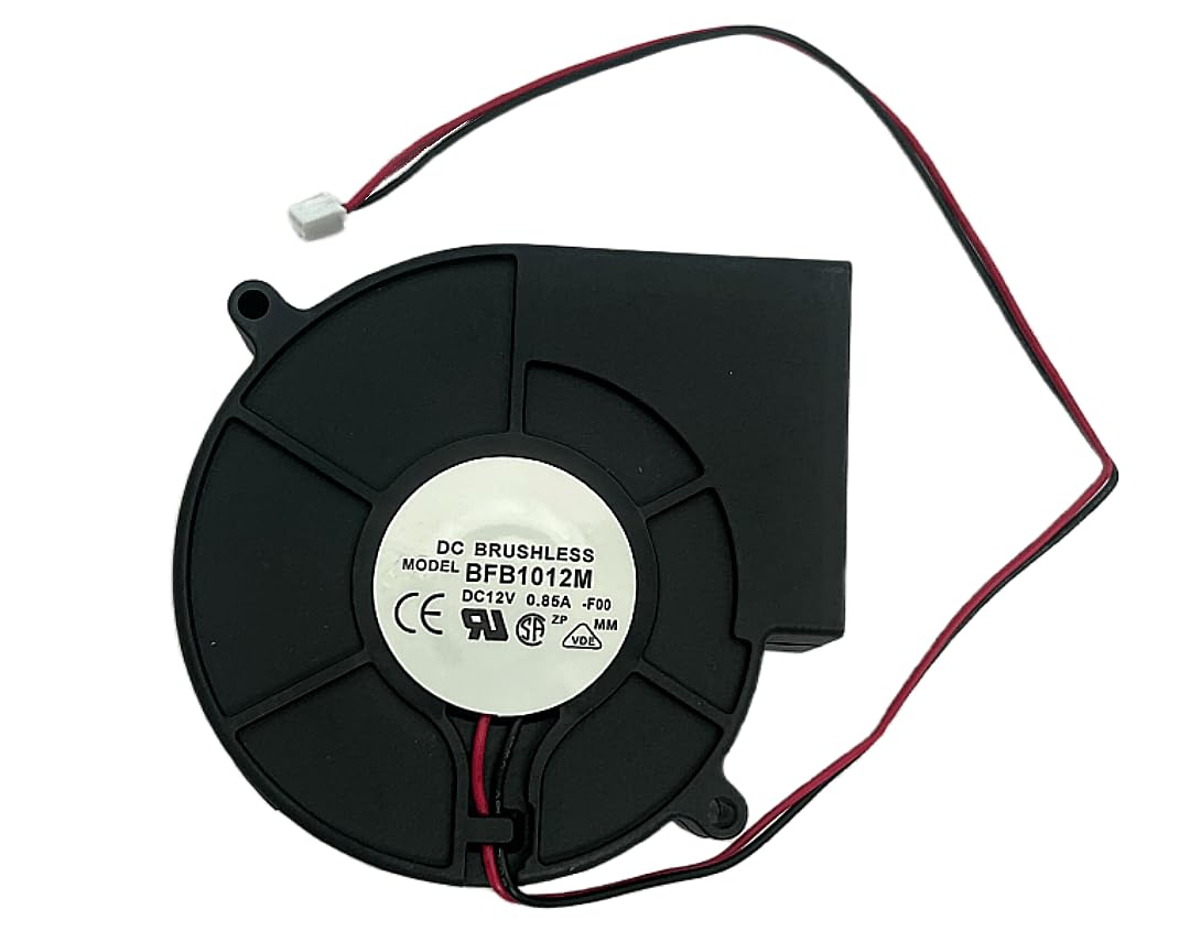 BFB1012M 12V 0.85A 9733 97MM 2-Wire Turbo Blower Cooling Fan