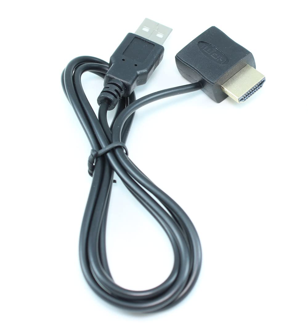 MyCableMart 1.5ft HDMI-HDMI Male to Female 5v Power Injector Adapter Cable via USB