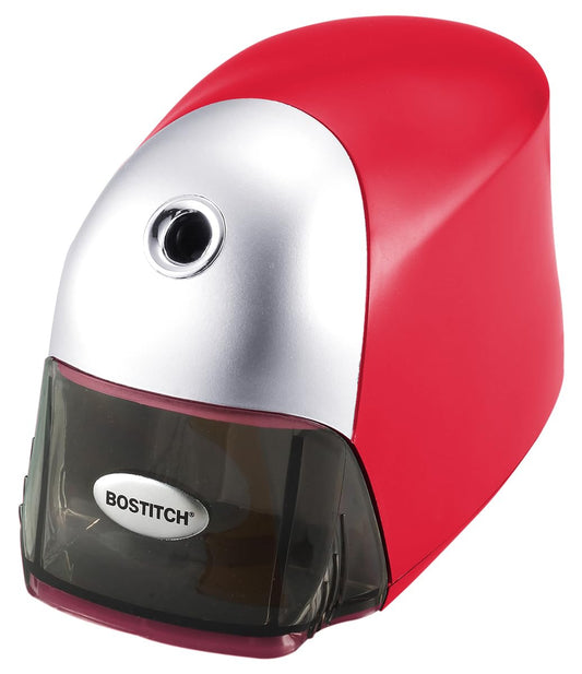 Bostitch Office QuietSharp Executive Heavy Duty Electric Pencil Sharpener for 65% Faster Sharpening and 6X Longer Cutter Life - Colored Pencil