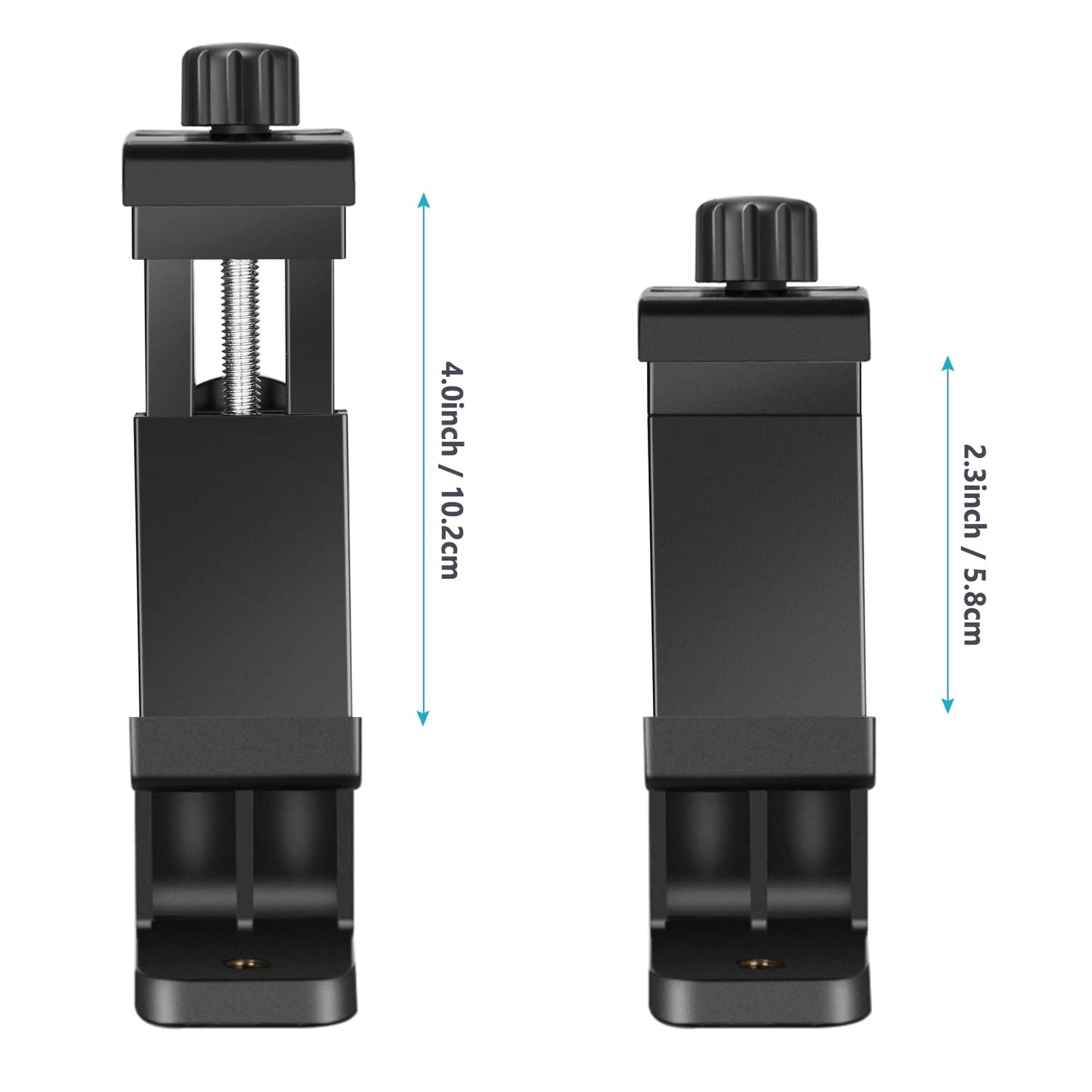 NEEWER Smartphone Holder Phone Tripod Mount Compatible with iPhone Android