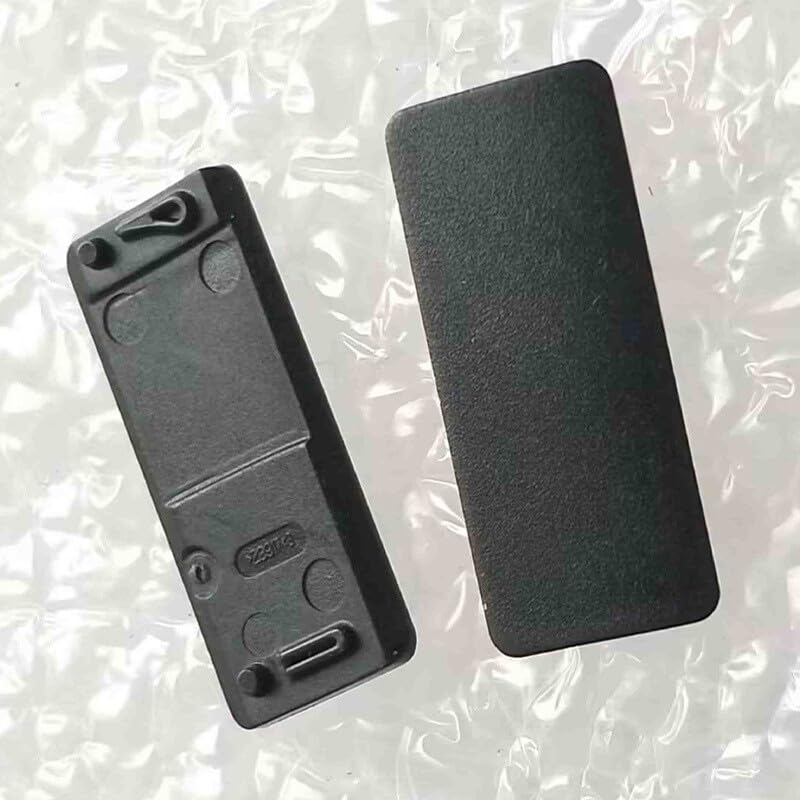1PCS Black Microphone Cover for GoPro Hero 9-12 Mic Drain Door Cover Adapter Accessories
