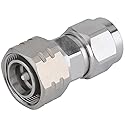 Come-buy 4.3/10 Mini DIN Connector Male Plug to N Male Plug Adapter 4.3-10 Mini DIN Male to N Male Aadptor (4.3/10 Male to N Male),4310-N-JJ