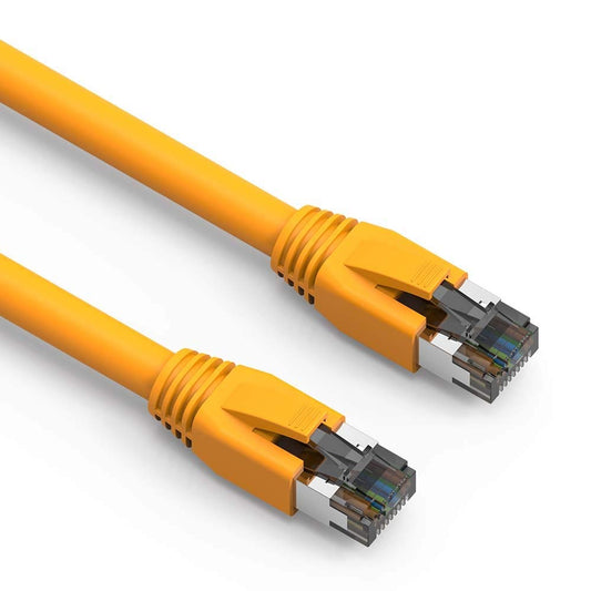 Nippon Labs Cat8 RJ45 5FT Ethernet Patch Internet Network LAN Cable, Indoor/Outdoor, 24AWG - Latest 40Gbps 2000Mhz, Weatherproof S/FTP for Router