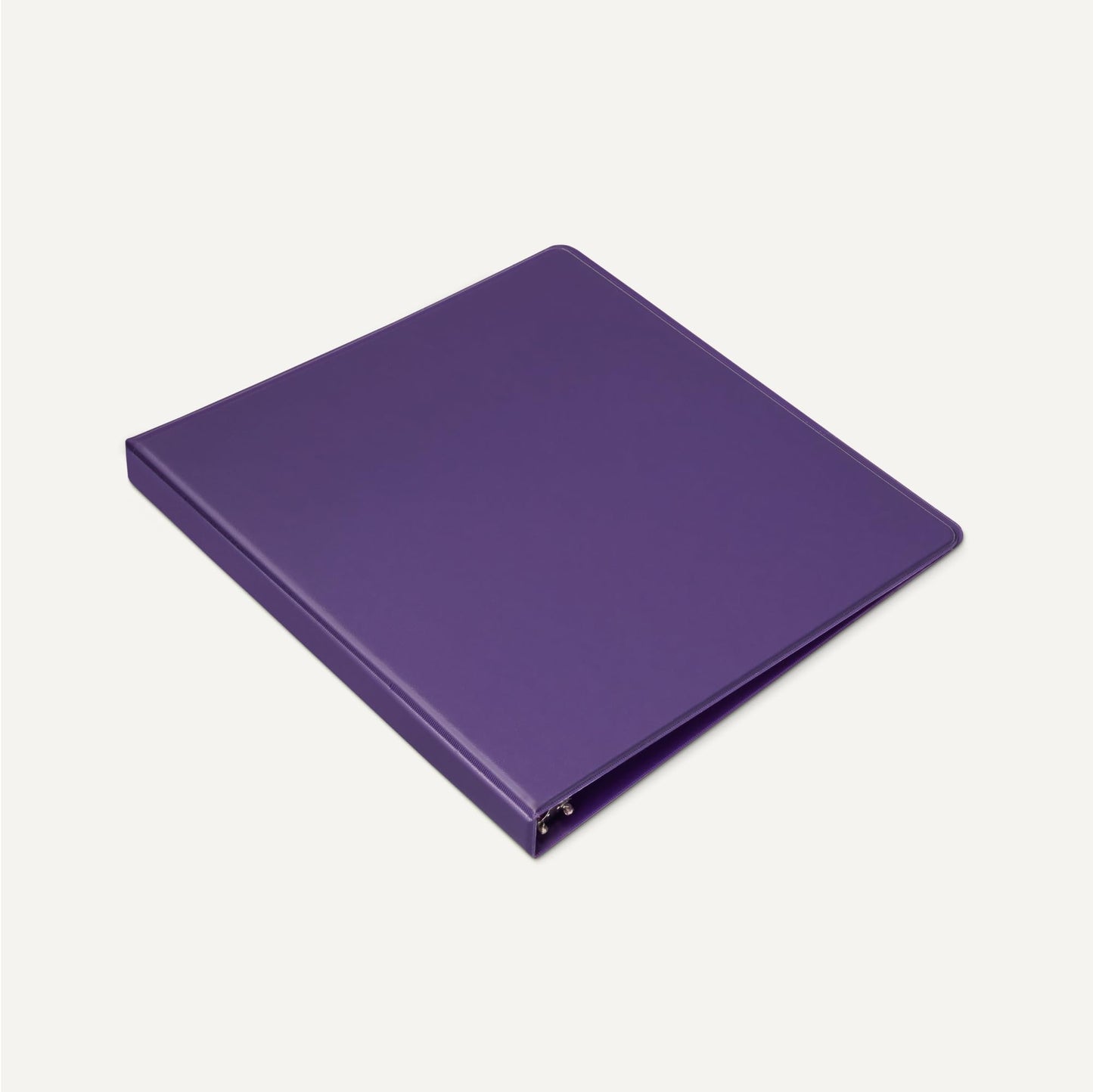 Amazon Basics Economy 3 Ring Binder, 1/2 Inch D-Ring, Easy Lock and Release, Holds up to 120 Sheets, 2 Pockets, Assorted Colors, 4-Pack