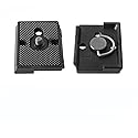 2 Pack SLR Camera Tripod Head 200PL-14 Quick Loading Release Plate for Manfrotto Photography Accessories (200PL-C)