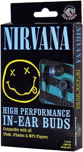 Section8 RBW5659 Nirvana In-Ear Headphones - Window Box - Black/Blue