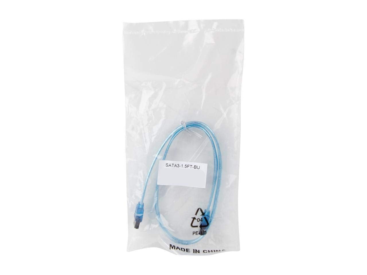 Nippon Labs SATA3-1.5FT-BU 18-Inch SATA Cable, Blue