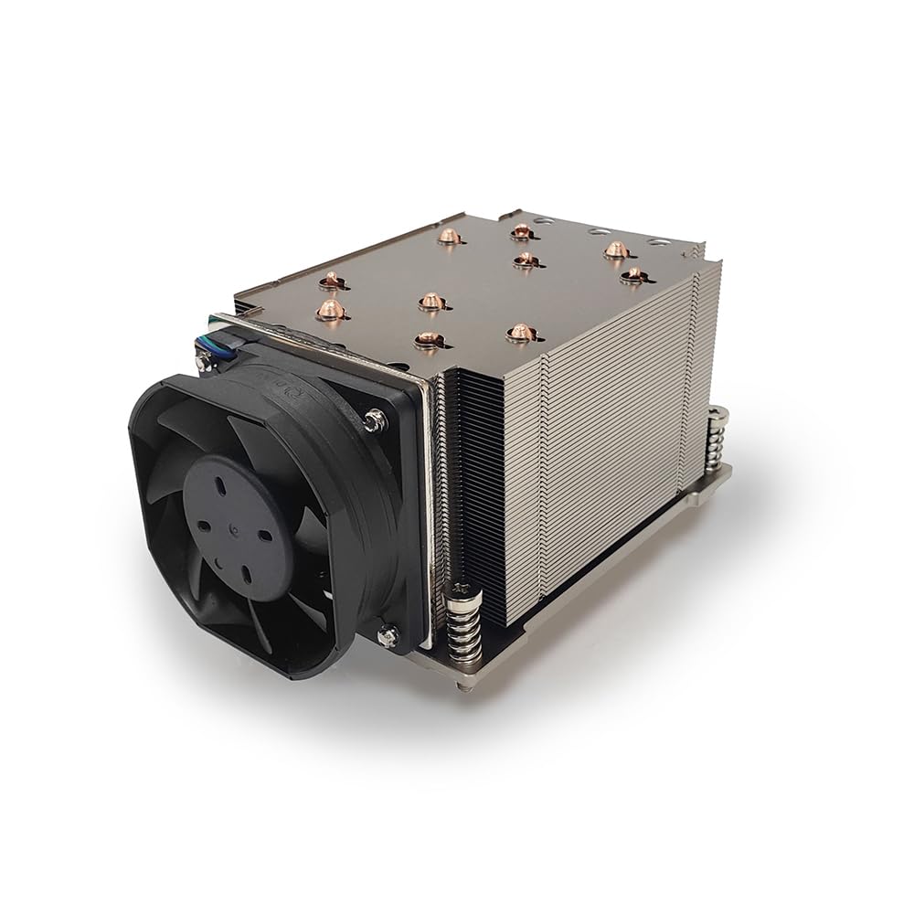 Dynatron W1 Socket LGA 4926 12V 2U Active/Passive Air Cooler - Works with ASRock Rack ALTRAD8UD-1L2T Ampere Altra Motherboard