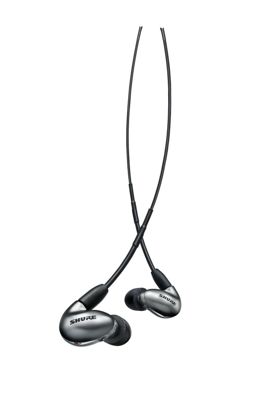 Shure SE846 PRO Gen 2 Wired Sound Isolating Earphones, High-End in-Ear Earbuds with Four Hi-Def Drivers, Customizable Sound Filters, Gray (SE846-GR+2)