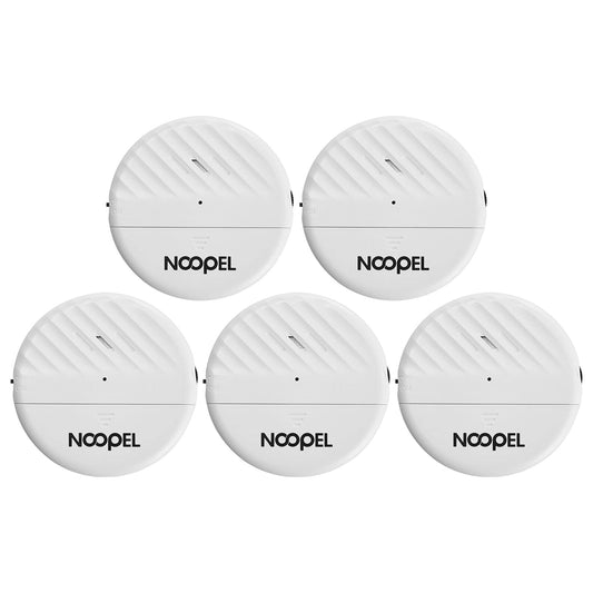 Window Alarms for Home Security 5 Pack, Glass Break Sensor, Window Sensor for Office Safety, Ultra-Loud 125db Advanced Vibration Sensors, Featuring