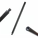 AUXPhome Metal Tripod Extender Tube - 6" Extension Rod with 1/4"-20 Female & Male Threads for DSLR, SLR, Action Cameras & More - Black