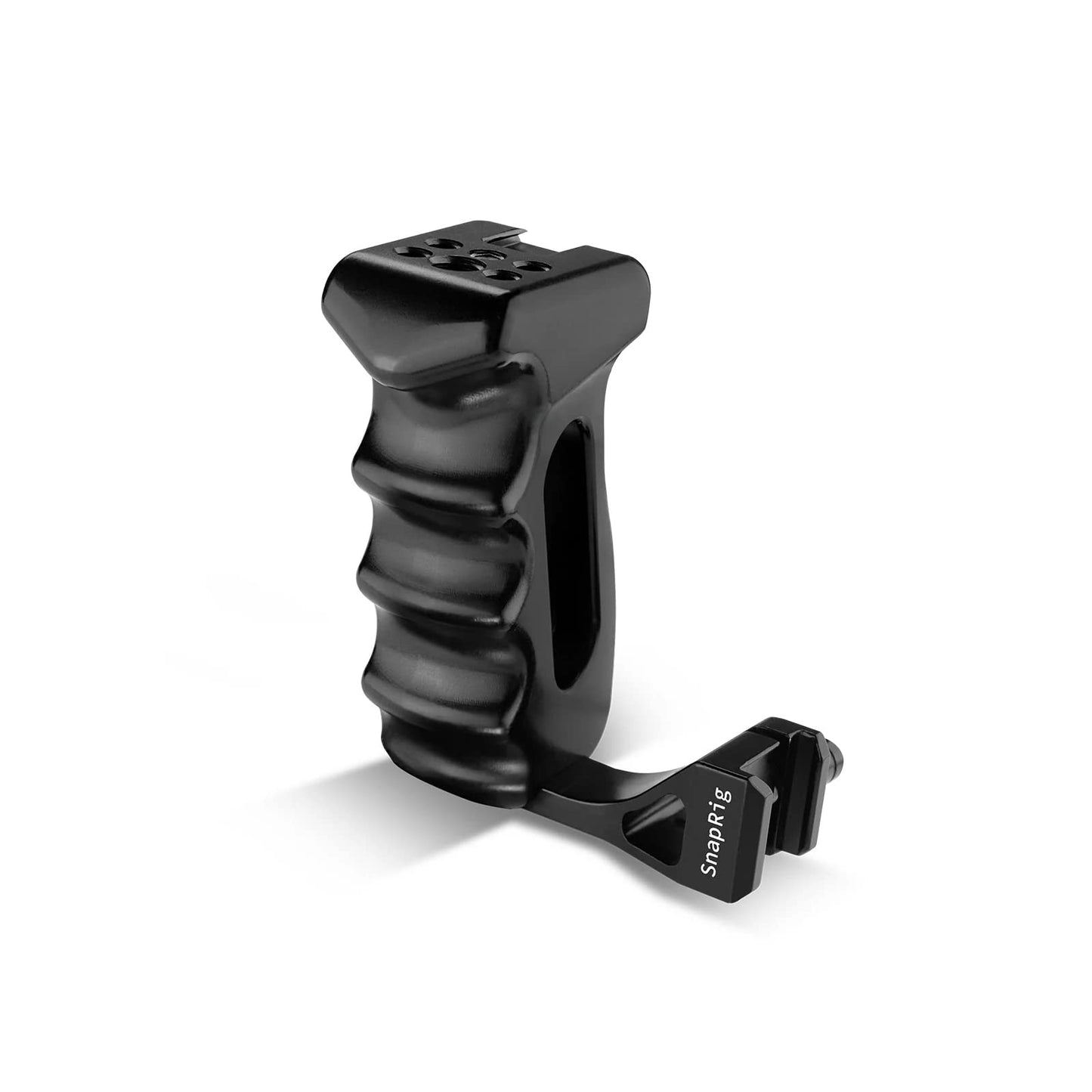 PROAIM SnapRig Side Handle for Camera Cage/Rigs. Ergonomic Design with Standard Rail Mounting for Right/Left Hand Use. Multiple Mounting Threads.