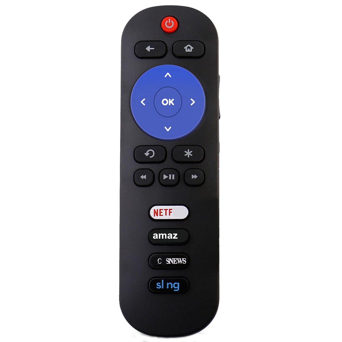 RC280 Replace Remote Applicable for TCL Roku TV 55FS3850 55US5800 65US5800 43FP110 49FP110 32FS3700 32FS4610R 32S800 32S850 28S305 32S305 40S305