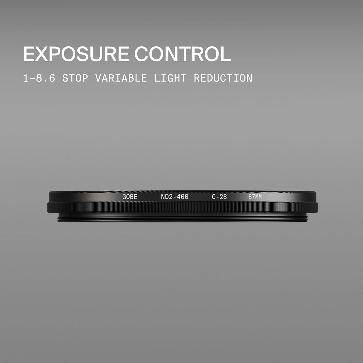 Gobe NDX 52mm Variable ND Lens Filter (1Peak)