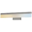 Sunlite 81381 18-Inch LED Linear Bar Vanity Light Fixture, 20 Watts (100W=), 120 Volts, Dimmable, Color Selectable 30K/40K/50K, 1100 Lumens, Brushed