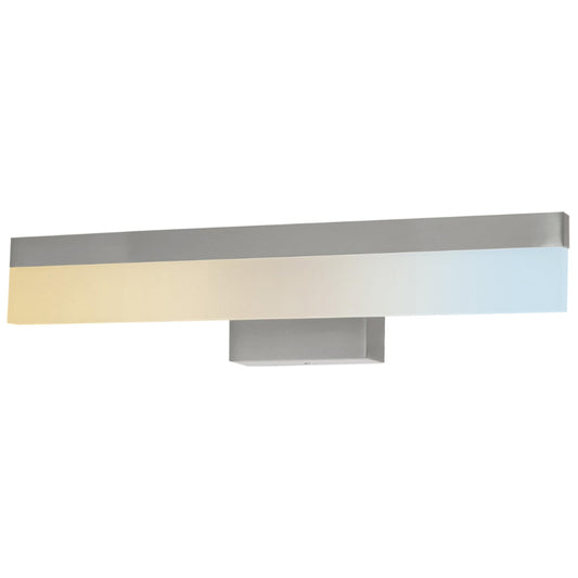 Sunlite 81381 18-Inch LED Linear Bar Vanity Light Fixture, 20 Watts (100W=), 120 Volts, Dimmable, Color Selectable 30K/40K/50K, 1100 Lumens, Brushed