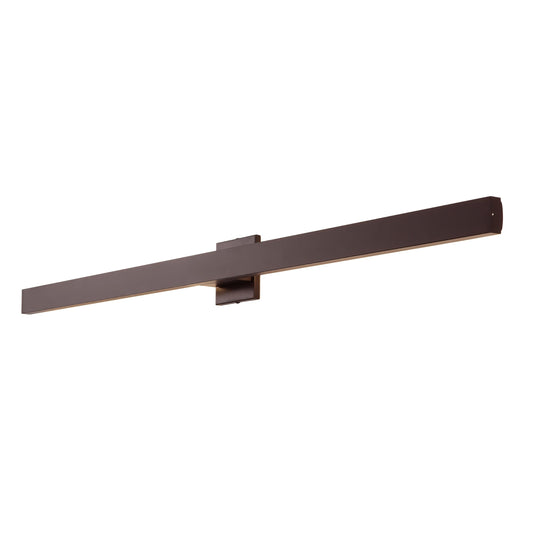 JONATHAN Y 49.5" Oil Rubbed Bronze Modern Linear Outdoor LED Wall Sconce, 350-Degree Rotatable Dimmable IP65 Waterproof Minimalist Light for Porch