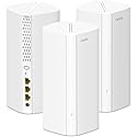 Tenda AX3000 Mesh WiFi 6 System Nova MX12-7000 sq.ft WiFi Coverage - - 1.7 GHz Quad-Core CPU - Dual-Band Mesh Network for 160+ Devices - 3 Gigabit