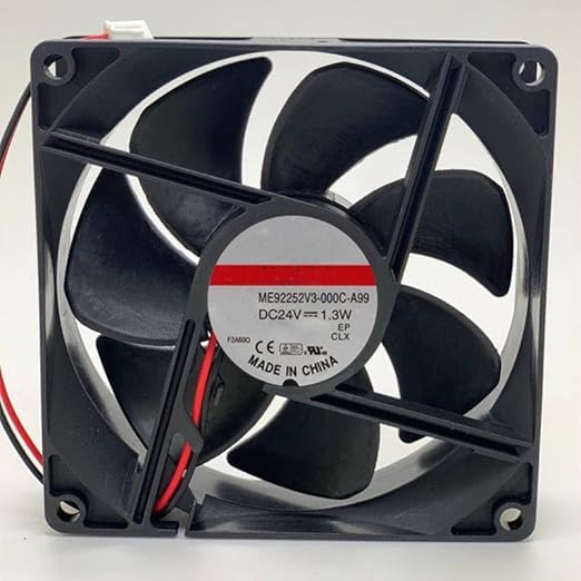 Ailsa Hexi ME92252V3-000C-A99 DC24V 1.3W 2-Wire 92x92x25mm Cooling Fan
