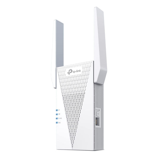 TP-Link AX3000 WiFi 6 Range Extender | PCMag Editor's Choice | Dual-Band Wireless Repeater w/Ethernet Port | Up to 2400 Sq. Ft., 64 Devices | Internet