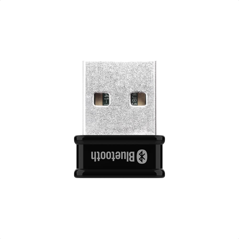Edimax Bluetooth Adapter for PC, BT 5.0 EDR Nano USB Dongle, Fast Transfer, Bluetooth Headphones Headset Speakers Keyboard Mouse, Win 10/11