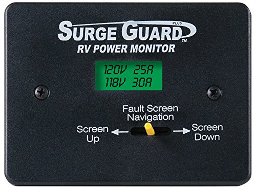 Technology Research (40300) Remote Power Monitor LCD Display with 50' Cord