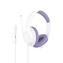 Belkin SoundForm Inspire Wired Over-Ear Headset for Kids, Online Learning & Travel w/Built-in Boom Mic, 85dB Safe Volume Limit - USB-C & 3.5mm