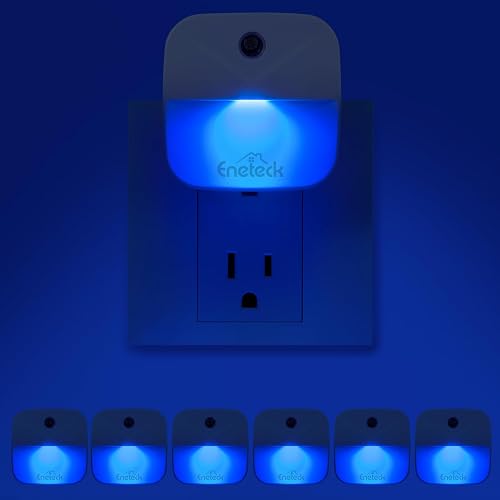 Eneteck LED Night Lights Plug into Wall,Soft Night Light with Dust to Dawn Sensor,Nightlight for Travel,Kitchen,Adults