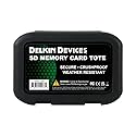 Delkin Devices SD Card Holders Tote - Weather Resistant, Crushproof Case for Up to 8 SD Cards (DDACC-SD8)
