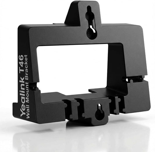 Yealink Wall Mount Bracket for VoiP Phone T46U, T46S, T46G - Fits to Exact Specifications Ensures a Secure and Stable Install for Access to All