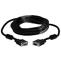 SF Cable, 75ft HD15 SVGA M/F Monitor Extension Cable with Ferrite Bead