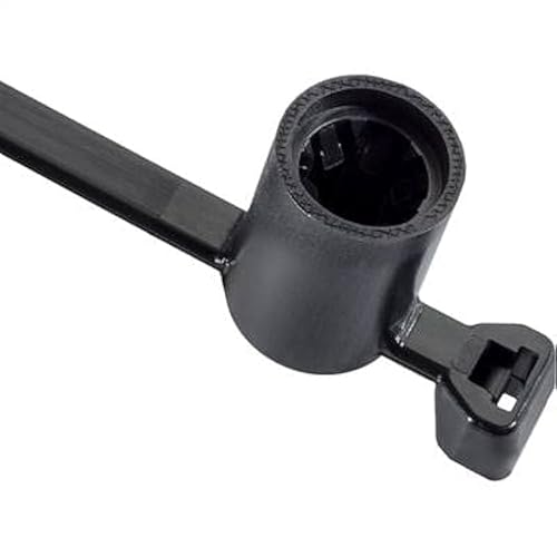 AMZ Clips And Fasteners 25 Cable Ties with Stud Mount 6"