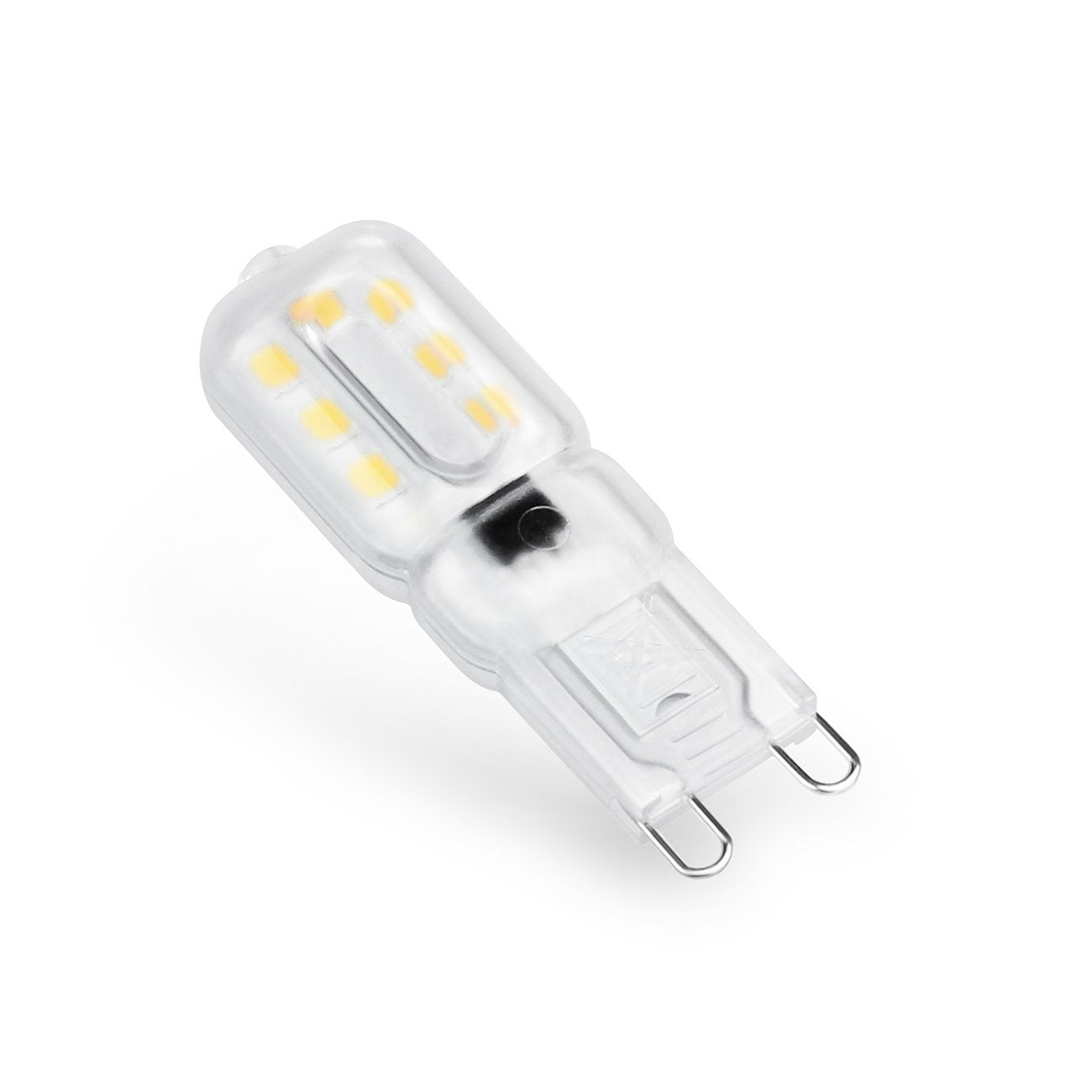 G9 3W LED Light Bulbs G9 Bi-Pin Base 3W(25W Halogen Bulb Equivalent) 110V Warm White 3000K LED Bulbs for Landscape Lighting,Pack of 10,Clear Cover