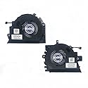 Landalanya Replacement New CPU & GPU Cooling Fan for HP Zbook 15-G3 Series Laptop 848251-001 848252-001 DC28000GVF0 DC28000GXF0 DC 5V 0.5A