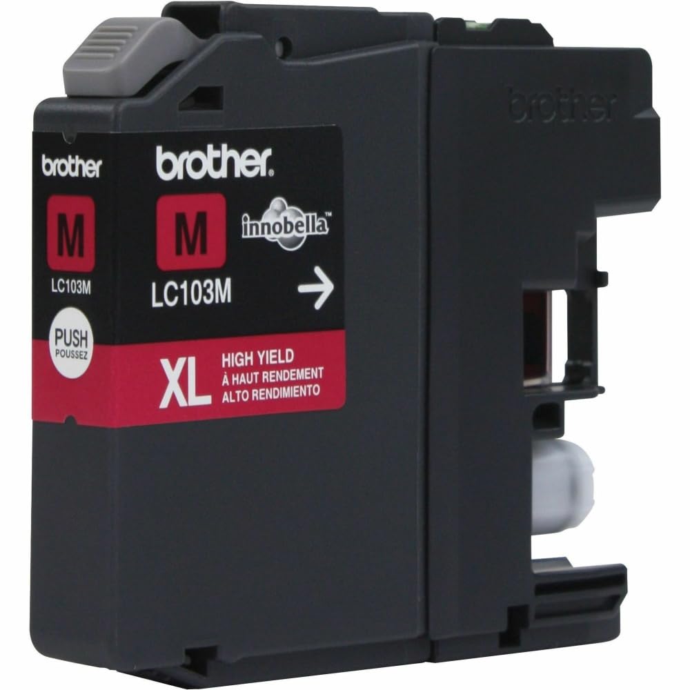 Brother International LC103M High Yield Magenta Ink Cart