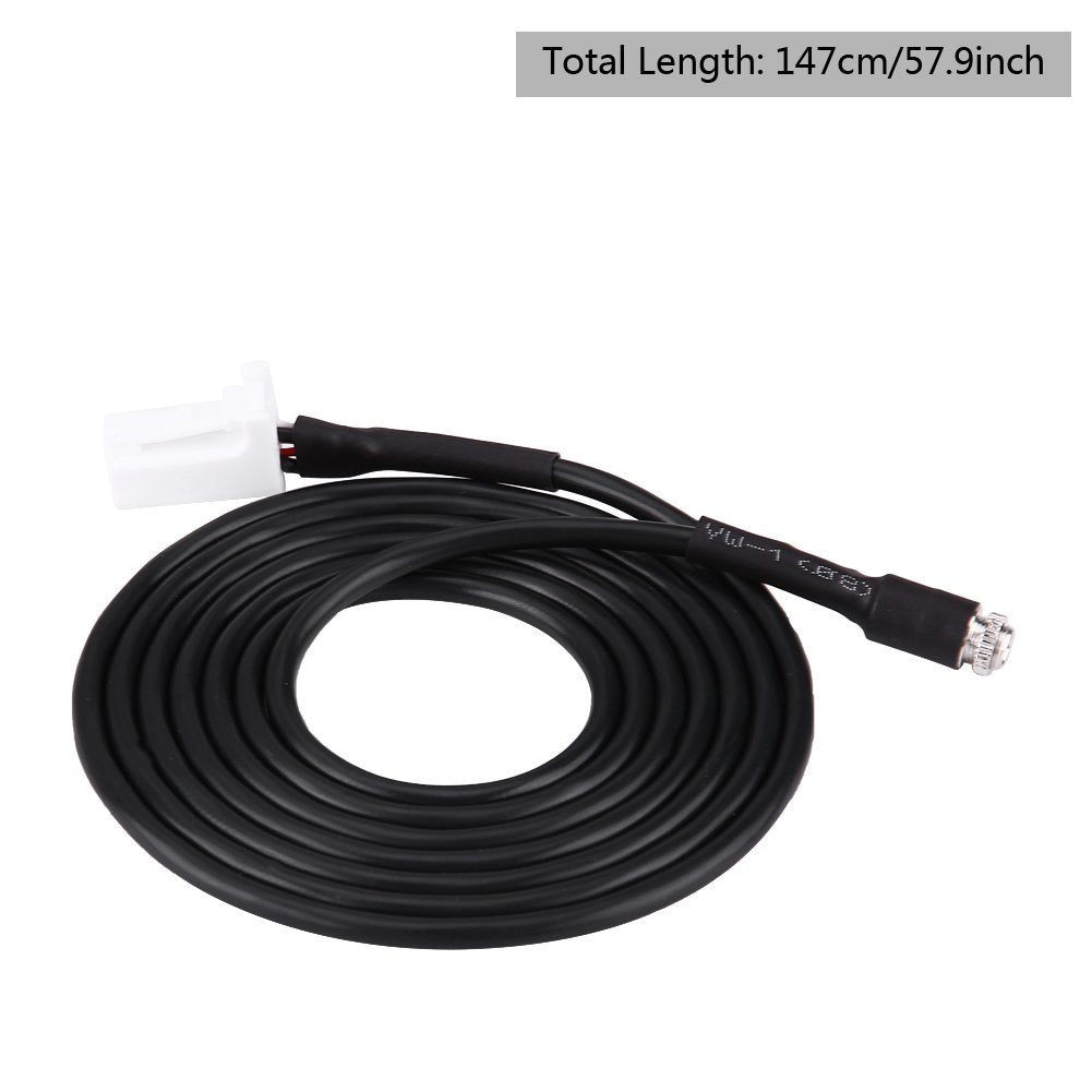 Suuonee Car Audio AUX Cable, Universal Car Audio AUX Auxiliary Adapter Cable 8 Pin Plug Fits for HRV Swift Jimny