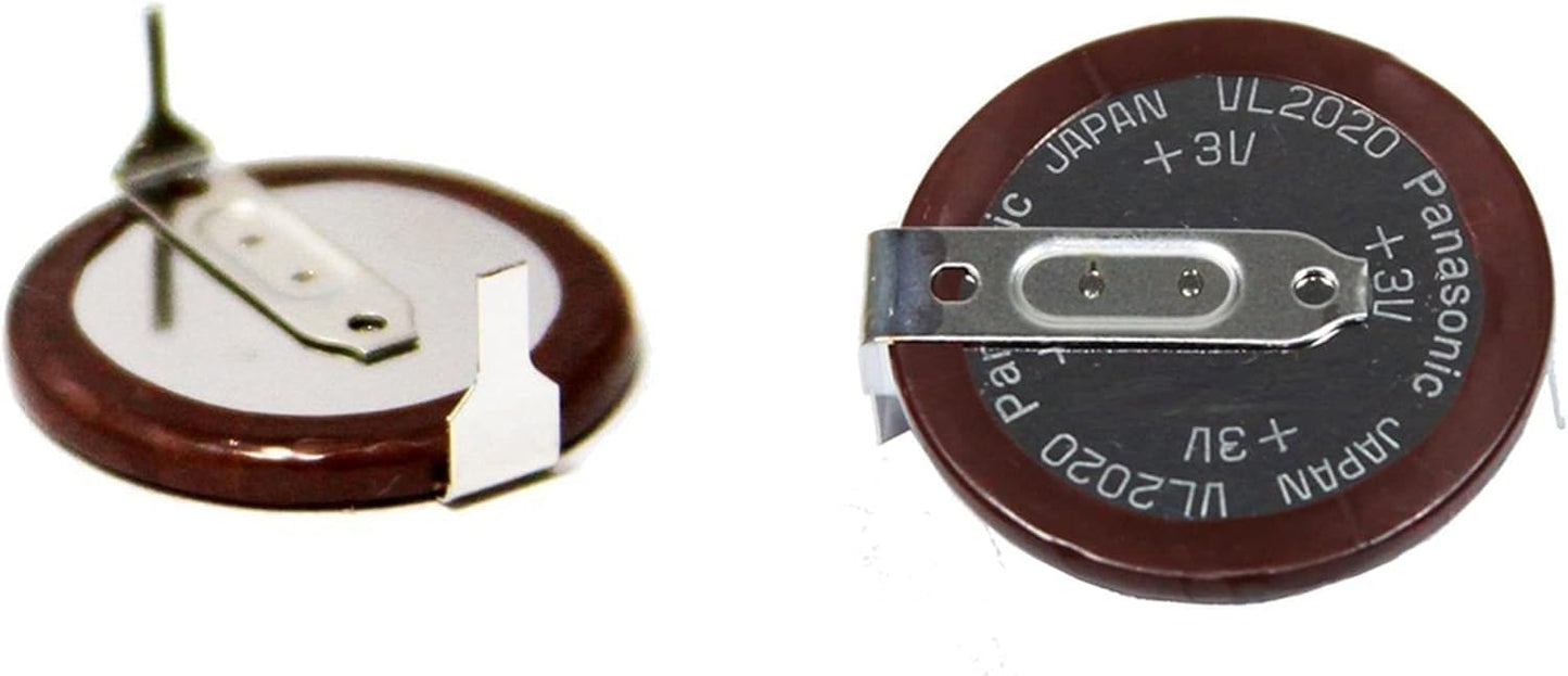 Premium VL2020 Lithium 3V Coin Cell - Japanese Engineered High Capacity Batteries (2 Pack)
