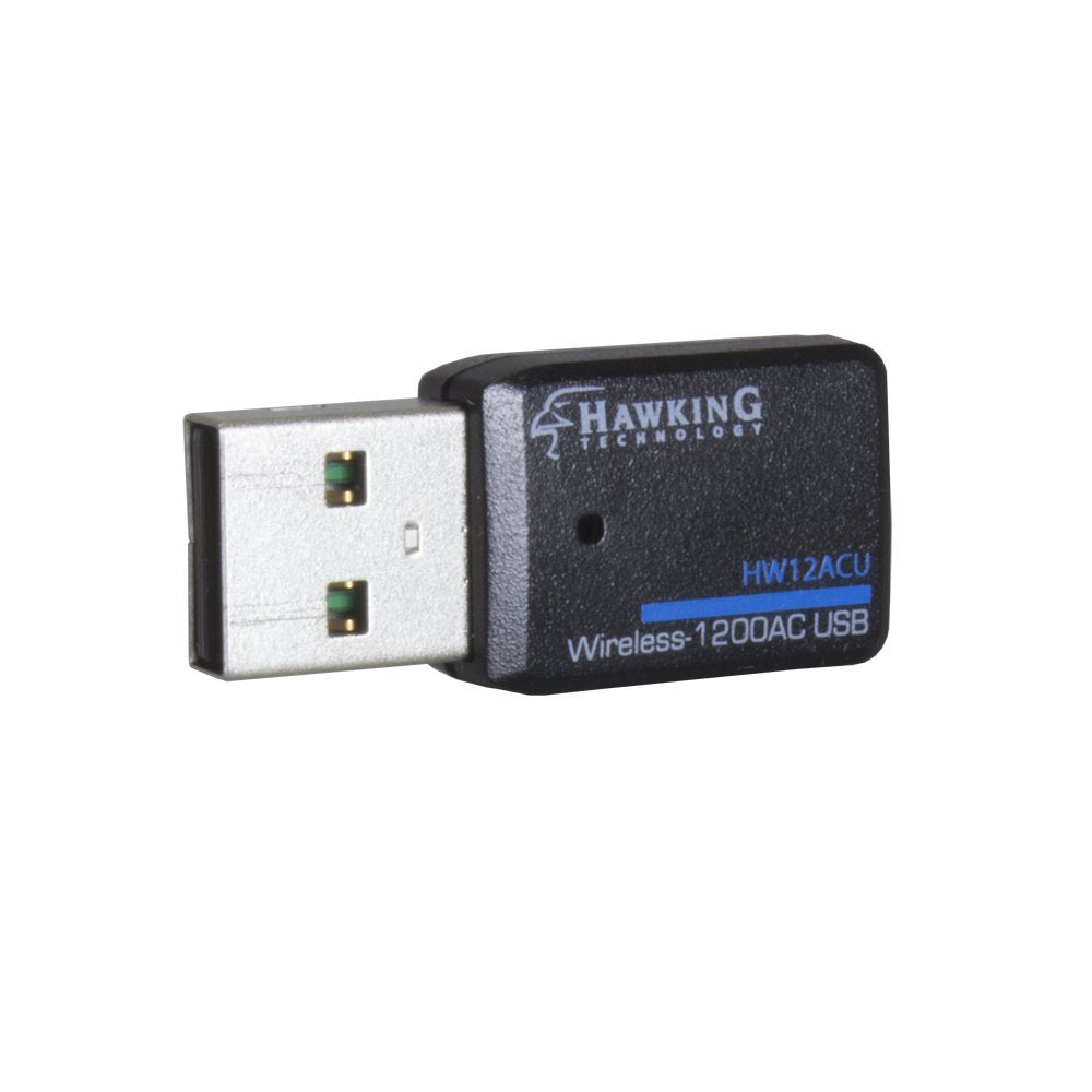 Hawking Technology Wireless AC1200 Dual-Band USB Network Adapter (HW12ACU)