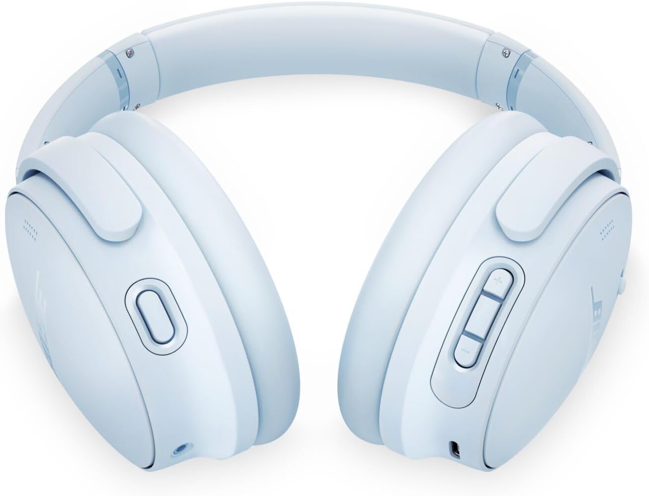 Bose QuietComfort Headphones Bundle with Fast Charger - Wireless Bluetooth Over-Ear Noise Cancelling Headphones with Mic, USB-C Charging, Deep Bass