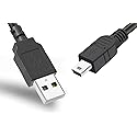 USB Cable for Canon Camera Charger,Mini USB Cable Data Transfer Cord for Canon PowerShot Rebel EOS DSLR ELPH Camcorders. Interface Replacement