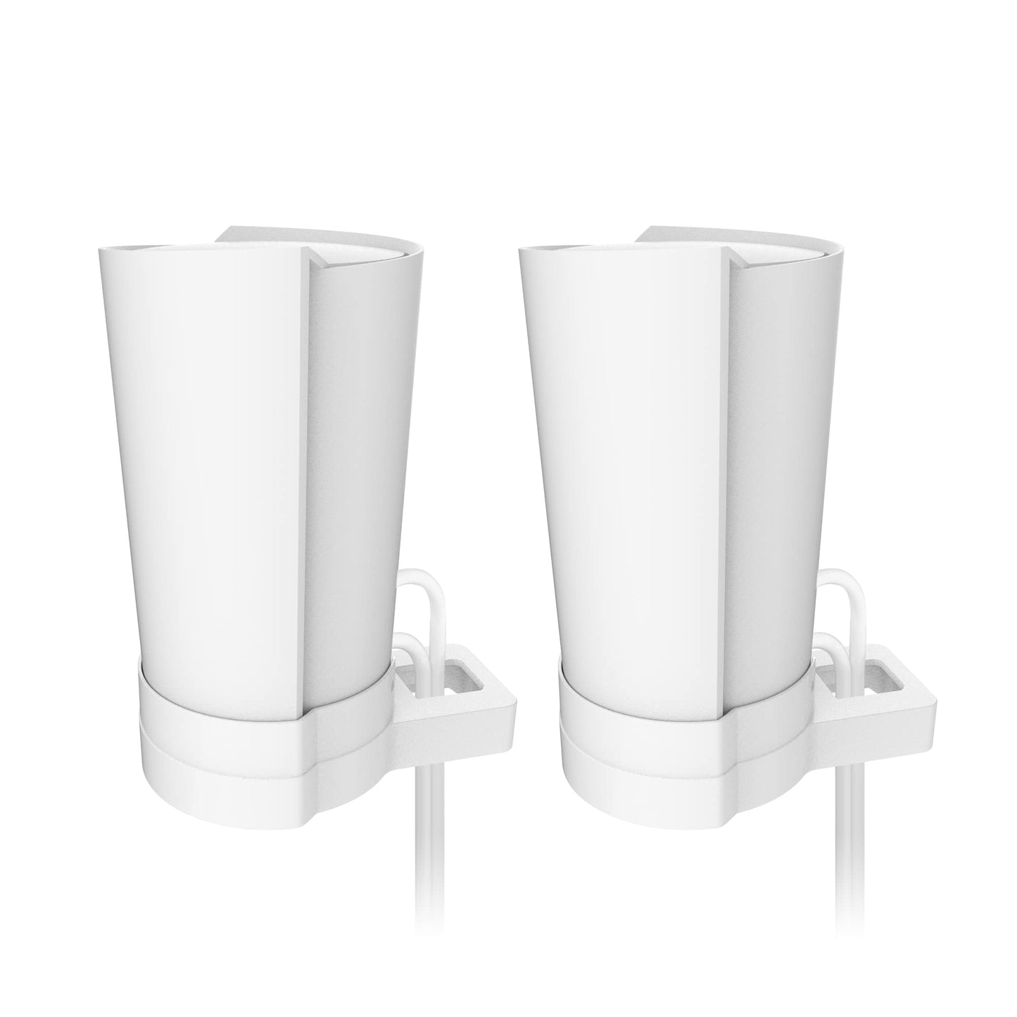 Bangcheer-Wall Mount for TP-Link, Deco X90/X95/XE200 WiFi 6 Wall Mount Bracket with Cable Organizer Home Mesh WiFi System, Sturdy Bracket Holder Space