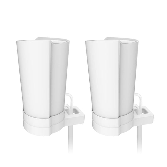 Bangcheer-Wall Mount for TP-Link, Deco X90/X95/XE200 WiFi 6 Wall Mount Bracket with Cable Organizer Home Mesh WiFi System, Sturdy Bracket Holder Space